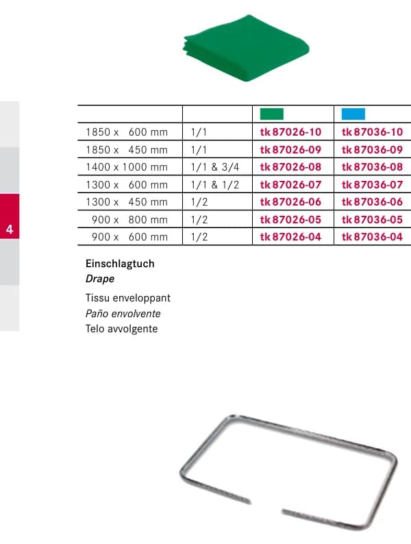 Konteyner aksessuarlari 1/1, 3/4, 1/2