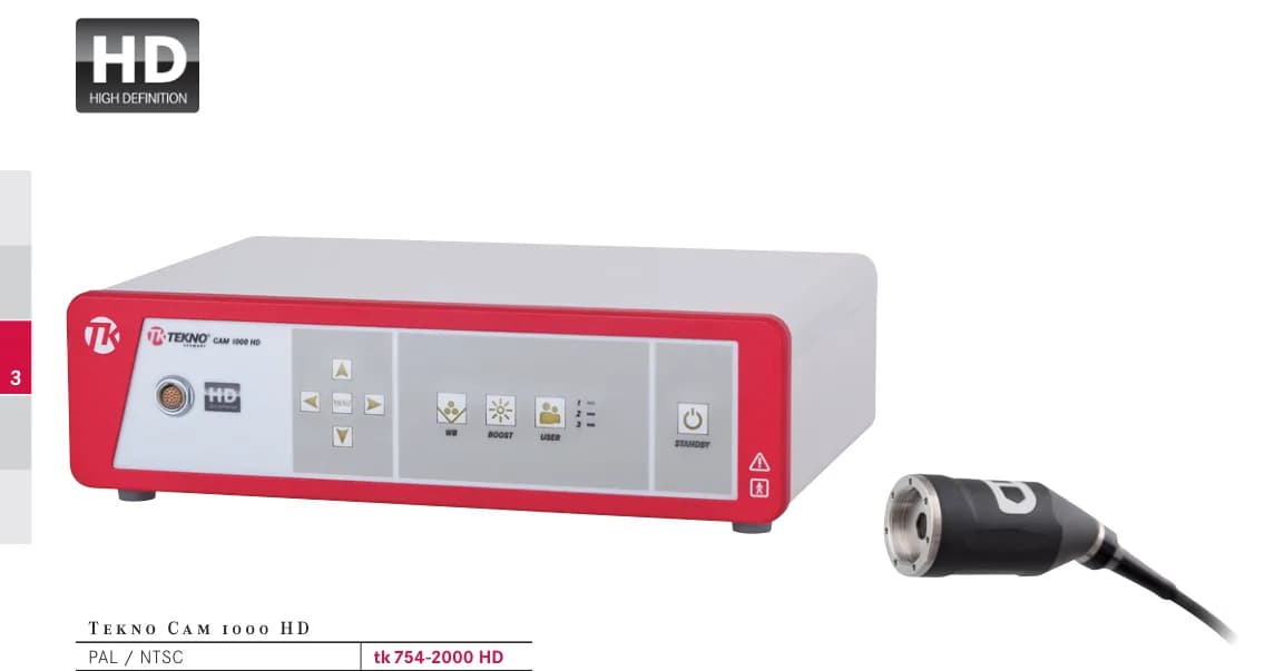 TEKNO CAM 1000 HD kamera