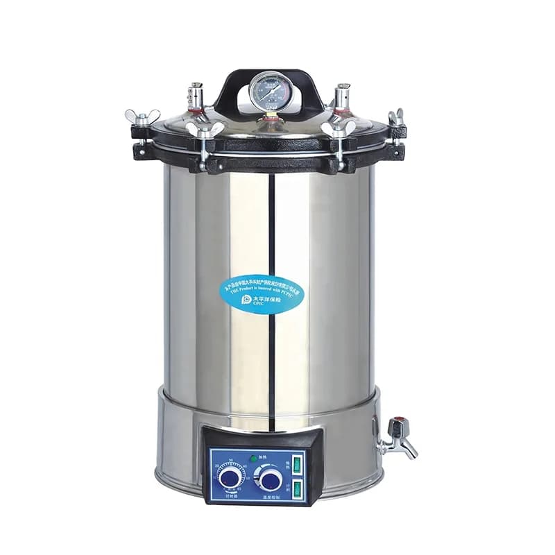 Mechanical Type Portable Pressure Steam Sterilizer — Ko'chma bug' sterilizatori